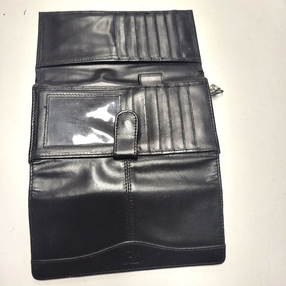 Black Wallet Purse - Picture 2 of 11
